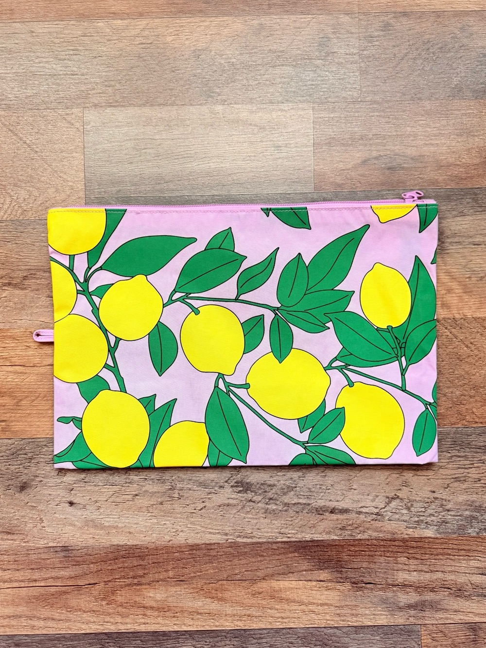Baggu Lemon Largo Go Pouch NWOT